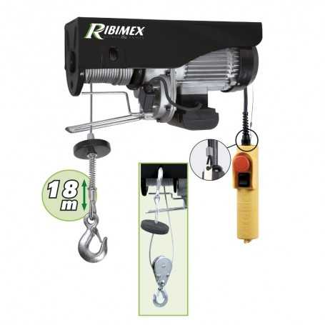 Paranco elevatore elettrico - kg. 125/250 - 540w