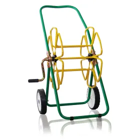 Avvolgitubo ta-mec a carrello - mt.100 +raccordi - prodotto italiano
