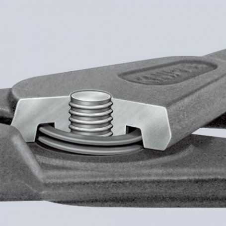 Pinza per anelli seeger knipex - 4921-gr.1 mm.130 - esterni mm 10-25