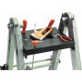 Scala scalissima - 8+ 8 gradini - alluminio - en131
