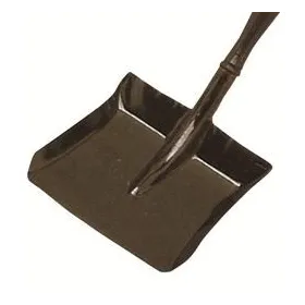 Paletta spazzatura metallica - standard - manico legno