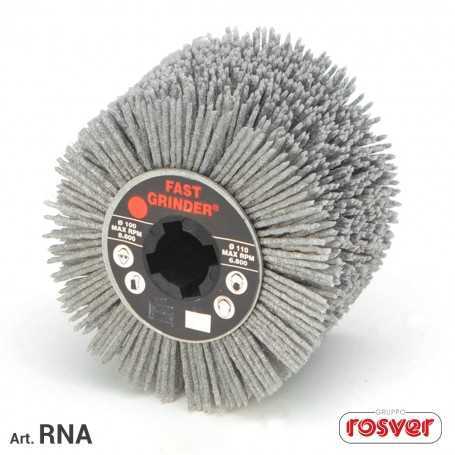 Ruota in nylon rosver - rna-d.100-gr.80 - 120x13 x spazzolatrice makita