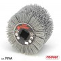 Ruota in nylon rosver - rna-d.100-gr.80 - 120x13 x spazzolatrice makita
