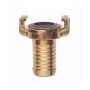 Raccordo rapido quick - mm.15 - p/gomma ottone