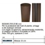 Proteggi tronco bioshelter - h15 - marrone.
