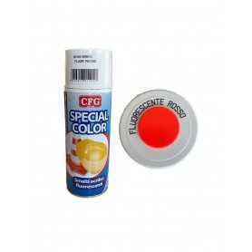 Vernice spray Acrilic color cfg - rosso fluo - ml.400
