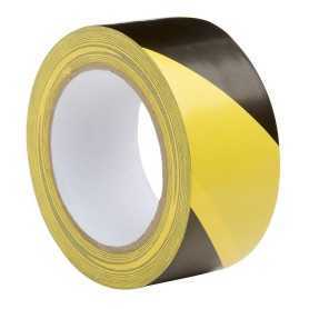 Nastro adesivo giallo/nero -  mt.33xmm.50