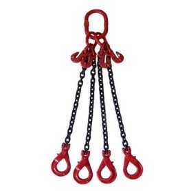 Pendente catena 4 bracci - mm. 8-mt.2-t4.2 -