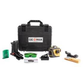 Livella laser geomax - verde sw93tg - c/ricevitore e cavalletto