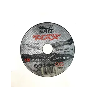 Disco sait powermax taglio - 115x1.0x22.23 - inox zz 60t.