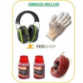 Accessori decespugliatore (cuffie + guanti + filo decesp. + olio mix)