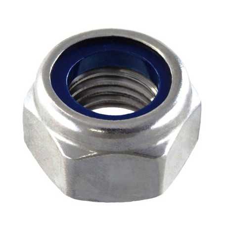 Dado autobloccante - m 18 - inox           uni 7473