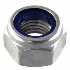 Dado autobloccante - m 20 - inox           uni 7473