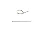 Fascetta nylon bianca - mm. 760x9.0 - pezzi 100