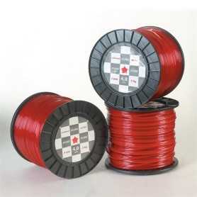 Filo decespugliatore quadro ++ - mm.3.3-178 mt. - professionale
