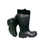 Stivale worker nero safety - tg.45 - poliuretano superleggero