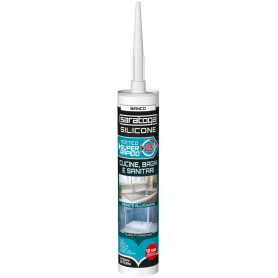 Silicone acetico      saratoga - trasparente - ml.280 - super rapido