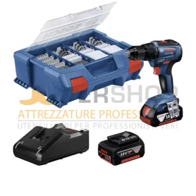 Trapano avvitatore bosch - gsr 18v-55 - 2x4.0ah pick&click