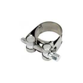 Fascetta inox fascia larga - mm.131-139 - banda larga