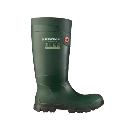 Dunlop stivale work-it full safety, verde/nero