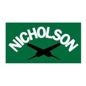 Lima nicholson piatta - 6" bastarda -