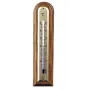 Termometro legno moller - noce chiaro - arrotondato