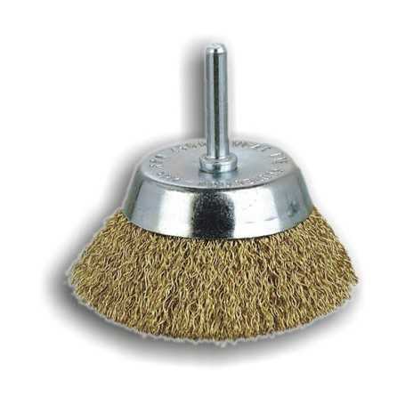 Spazzola a tazza - mm.50-ref.0660 - c/gambo