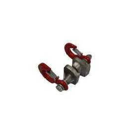GANCIO DOPPIO PER VF80 BOLT / VF105 RED IRON