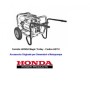 Carrello per Generatori Honda ECT, EG e WT.