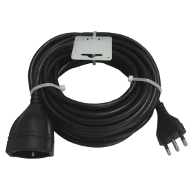 Prolunga elettrica        faeg - mt.10-3x1.5 - nera