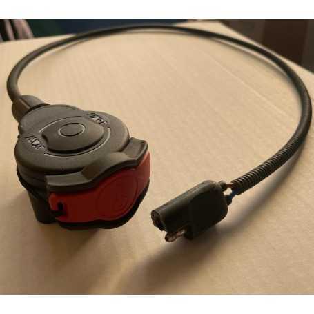 Pulsante Interruttore Moto, Set di 5 Pulsanti Abbaglianti