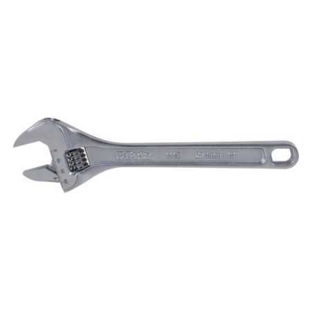 Chiave Regolabile Britool 150 Pastorino 061338 – Acciaio Cromo-Vanadio, Testa Inclinata 15°, Impugnatura Rotonda, Lunghezza 250mm, Peso 130g