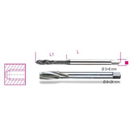 Maschi macchina hss       beta - 428 fc14 - x fori cechi