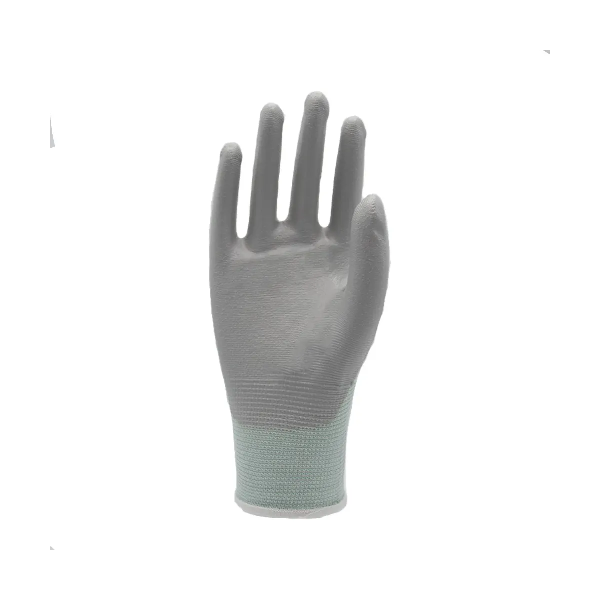 Guanti Da Lavoro SHOWA 381 – Rivestimento Nitrile Microporoso – Taglia 7 (M) – Grigio Con Palmo Nero – Ottima Presa