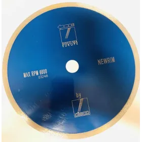 Disco new rim per vetro - d.230 - diamantato