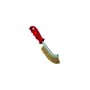 Spazzola spid - ottonata - m/rosso-0,30 mm.