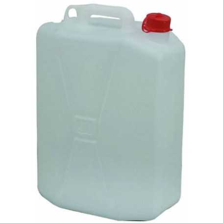 Tanica plastica p/liquidi lt.  5 c/becco lungo