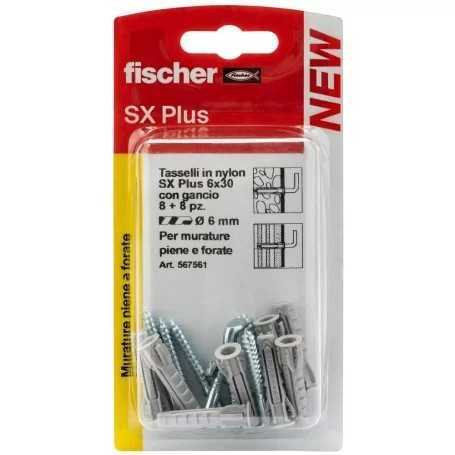 Tasselli c/vite  sx plus - sx  8x40 s k - pz.20