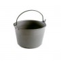 Secchio agricolo grigio - lt. 18 - plastica