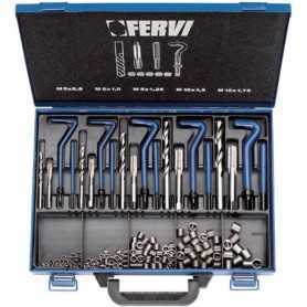 Kit riparazione filetti - m5-m12 - fervi