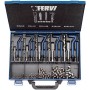 Kit riparazione filetti - m5-m12 - fervi
