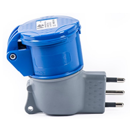 Adattatore industriale - vb-73000 - s.quadra 2p+t 16a 230v