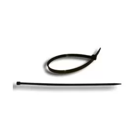 Fascetta nylon nera - mm. 160x4.8 - pezzi 100