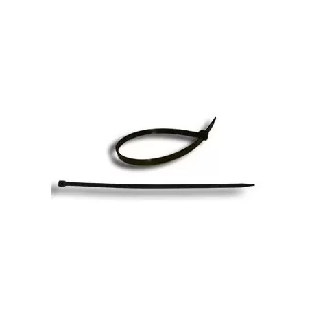 Fascetta nylon nera - mm. 160x4.8 - pezzi 100