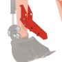 Fermo pala per mini escavatore - mex 600 - becco
