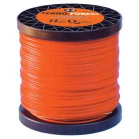 Filo decespugliatore quadro ++ - mm.4.0-120 mt. - professionale rosso