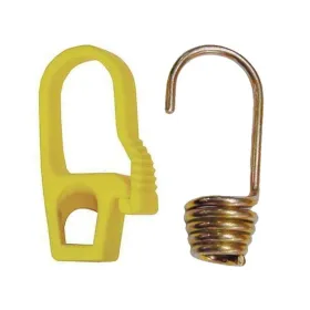 Gancio per fune elastica - in metallo -