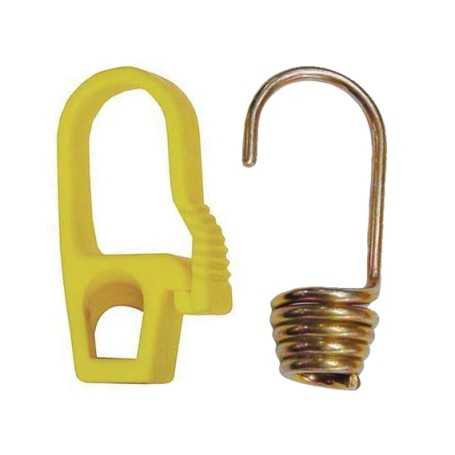 Gancio per fune elastica - in metallo -