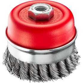 Spazzola a tazza metallo   sit - mm.95-acc.0.50 - m14