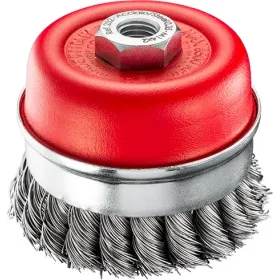 Spazzola a tazza metallo sit - mm.95-acc.0.50 - m14